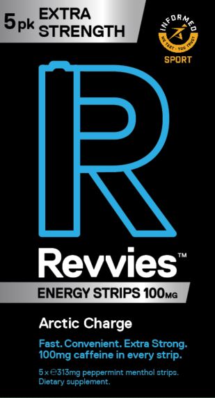 Revvies Extra Strength Arctic Charge 100mg (6 x 5PK)