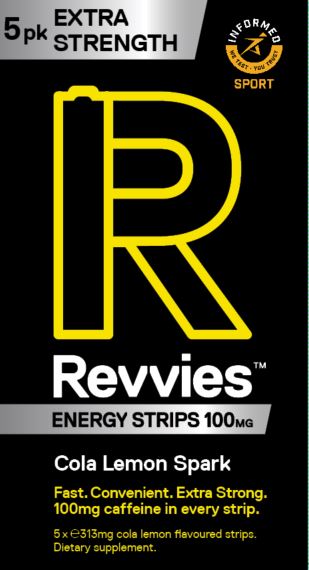 Revvies Extra Strength Cola Lemon Spark 100mg (6 x 5PK)